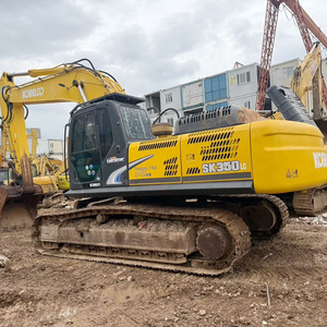 รถขุดไฮดรอลิกแบบตีนตะขาบ Kobelco SK350LC มือสอง ขนาด 35 ตัน พร้อมเครื่องยนต์ Isuzu และปั๊มมอเตอร์ รับประกัน 1 ปี สำหรับงานเหมืองและก่อสร้าง - Product Image 3
