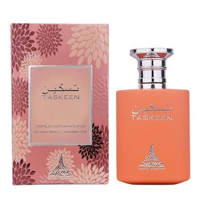 Parfum <span class=keywords><strong>Paris</strong></span> Corner Taskeen Peach Tea Edp 3.4 Fl <span class=keywords><strong>Oz</strong></span> - Fragrance fruité unisexe pour hommes et femmes - Product Image 1