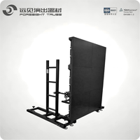 Structure de support au sol modulaire en aluminium pour mur vidéo LED, support arrière robuste pour écran LED, idéal pour panneaux d'affichage LED de location