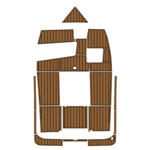 Suelo de Madera Sintética EVA para Yates Malibu Response 1998, Diseño Moderno Marino, Instalación con Sistema de Clic, para Uso en Exteriores, Madera Cuadrada, Gran Venta - Product Image 4