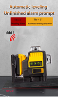 Niveau laser rotatif 360° auto-nivelant multifonctionnel électrique étanche pour la construction