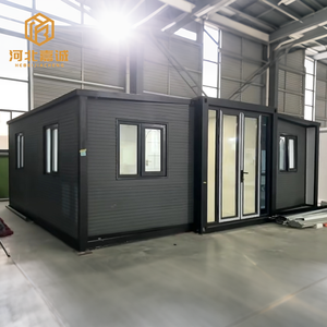 Casa Plegable de Doble Ala Estándar Española, Casa Modular Prefabricada Integrada, Casa de Actividades, Instalación Móvil - Product Image 1