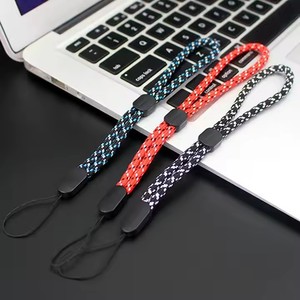 Ngắn vòng dây buộc với một vòng lặp đa năng thế giới của cổ tay dệt bện dây buộc phụ kiện Nylon Dây buộc dây đeo cho điện thoại di động - Product Image 2