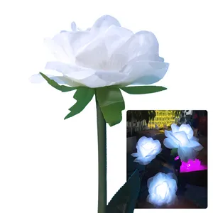 Wholesale Artificial LED Flower Light Tree Fairy Rose LED Light for Outdoor Christmas Wedding Decoration Stand