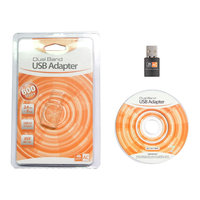 Adaptor Wifi USB Tanpa Driver 600Mbps Adaptor Wi-Fi 5.8GHZ Antena USB Ethernet PC Adaptor Wi-Fi Lan Wifi Dongle Penerima Wifi AC