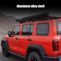 Auvent de toit latéral rétractable imperméable en alliage d'aluminium pour voiture, tente de camping pour accessoires GWM Tank 300