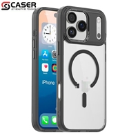 Couverture de téléphone de Style Simple coloré Transparent pour iPhone 17/17air/17pm Protection de lentille magnétique sensation de peau étui de protection