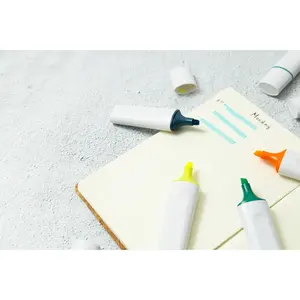 Surligneur Rabomark fabriqué en ABS recyclé, gadgets écologiques - Product Image 2