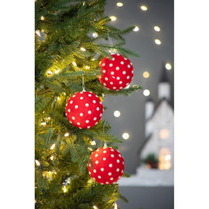 Juego de Adornos Navideños MIBBACO D3.9, Bolas Decorativas de Vidrio de Lujo para Árbol, Fiestas, Hogar - Product Image 3