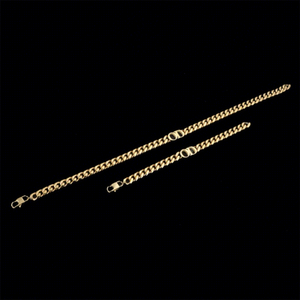 <span class=keywords><strong>Collana</strong></span> Personalizzata <span class=keywords><strong>con</strong></span> <span class=keywords><strong>Iniziale</strong></span> in Oro o <span class=keywords><strong>Argento</strong></span>, Catena Cubana - Product Image 4