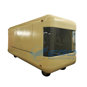 Fast Food Truck Mobile Food Trailer Custom Size Equipment Mobile Kitchen Restaurant Food Cart With Kitchen Equipment - Product Image 2