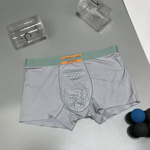 Paquete de 3 Calzoncillos Boxer de Algodón para Hombre, Ropa Interior Transpirable, Cómodos y Sexys, Tallas Grandes L-3XL - Product Image 3