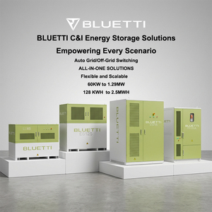 Planta Generadora de Energía Solar Industrial con Almacenamiento de 60-215kW BLUETTI, Sistema BESS Conectado/Desconectado a la Red para Uso Agrícola y en Almacenes ES60/ES - Product Image 1