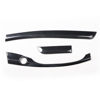 Volant en plastique CRV 15-16 ans, motif carbone modifié, panneau de navigation noir, décoration intérieure de voiture