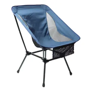 Ultralight kamp sandalyesi sırt çantasıyla, yürüyüş, seyahat, plaj, balıkçılık için kamp sandalyesi ile kompakt katlanır saklama çantası
