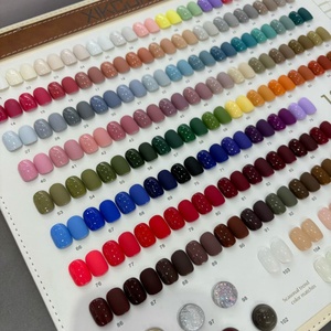 Factory-customized Wholesale <b>Nail</b> Salon Store Exclusive 136-color <b>Nail</b> Polish <b>Set</b>, Commonly Used Colors, Delivery Display Board - Product Image 2