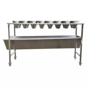 Table de vidage circulaire pour volailles, machine à retirer les viscères de poulet, accessoires pour équipement d'abattage et de traitement de la volaille, roue - Product Image 5