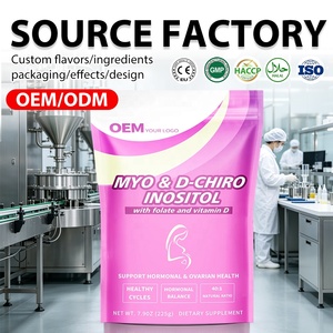 Inositol en Polvo de Alta Calidad para el Equilibrio Hormonal y el Apoyo Ovárico Saludable, Mezcla de Mio-Inositol y D-Chiro-Inositol en Polvo con Proporción 40:1 - Product Image 1