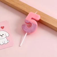 Bougies numériques créatives sans fumée en cire de paraffine pour gâteaux, fournitures de décoration pour fêtes d'anniversaire, mariages, Nouvel An et décoration intérieure