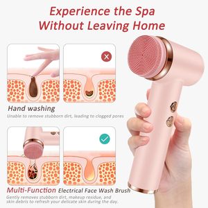 <span class=keywords><strong>Brosse</strong></span> de nettoyage du <span class=keywords><strong>visage</strong></span> électrique rechargeable <span class=keywords><strong>Brosse</strong></span> de massage <span class=keywords><strong>rotative</strong></span> en silicone flexible pour le nettoyage du <span class=keywords><strong>visage</strong></span> - Product Image 2