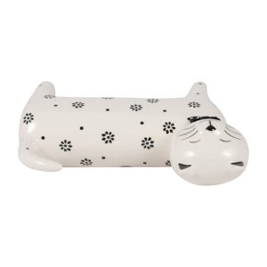 Moderna Statuetta di Gatto Margherita in Ceramica, Ornamento Decorativo per Casa, Bagno, Ufficio, Soggiorno - Product Image 6
