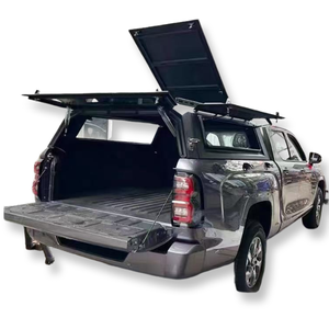 Nouveau design de toit rigide de pick-up en aluminium pour Toyota Hilux Cap Anti-rouillé Truck Topper Smartcap avec toit ouvrable <span class=keywords><strong>Ford</strong></span> <span class=keywords><strong>Ranger</strong></span> - Product Image 1