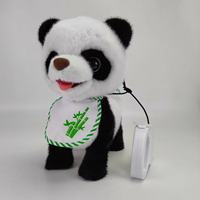 Jouet pour chien USB, grande taille, langue mobile, son de gueulade, interactif, pour jeunes, en peluche courte en polyester lesté