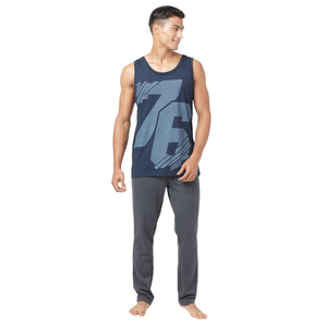 Débardeur Homme Grande Taille Respirant Imprimé 100% Coton Tricoté Séchage Rapide Confortable et Tendance pour le Sport – Fournisseur Bangladesh - Product Image 4
