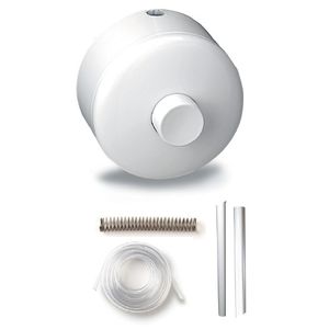 Botón de pared para montaje externo, pieza del sistema HVAC cromada - Product Image 1