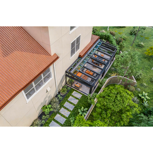 Tùy chỉnh cơ giới có thể thu vào mái Skylight cho sunroom nhà kính mở Skylight điện nhôm mái cửa sổ Skylight - Product Image 4