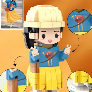 Bloques de Construcción de Plástico para Restauración de Fotos, Muñecas, Figuras DIY, Ensamblaje Educativo, Regalo Personalizado para San Valentín o Cumpleaños - Product Image 2