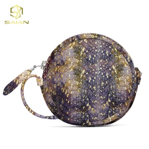 1Mm Kim Loại Vàng Foiled <span class=keywords><strong>Python</strong></span> Rắn Da Động Vật Da Rắn PU Emboss Giả Da Cuộn Cho Túi Xách Giày Ví - Product Image 6