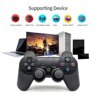Console de jeux vidéo portable Honcam 4K avec manette sans fil 2.4G, compatible avec les jeux classiques CPS PS1, console de jeux rétro