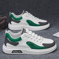Chaussures décontractées pour hommes en PU rétro de luxe, vente en gros directe d'usine, respirantes, nouvelles baskets, design multicolore