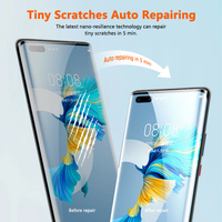 Hochwertiger, weicher, transparenter 92% 3D Anti-Spy Kamera-kompatibler TPU Hydrogel Displayschutzfilm für Mobiltelefone