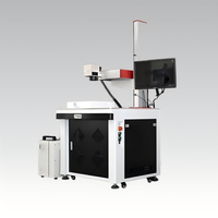Nouvelle machine de perçage laser pour verre de petite taille Weihua Industrial, mise au point dynamique, refroidissement par eau, 3 axes, laser à fibre 120W, contrôle EZlaser