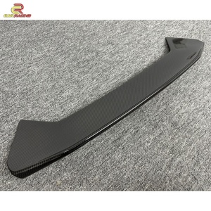 PT Style Dry Gloss Carbon Fiber Auto Parts <b>Rear</b> <b>Spoiler</b> <b>Rear</b> Wing Base Lid for Lambo Huracan EVO Carbon Wing Car Body Kits - Product Image 5
