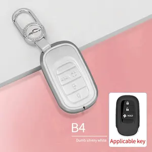厂家销售铝合金汽车钥匙3按钮遥控外壳外壳汽车钥匙盒本田
