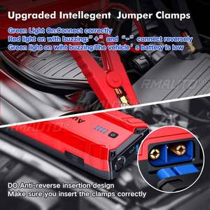 Arrancador de Coches AUDEW de 17000 mAh y 1500 A, Cargador de Batería, Dispositivo de Arranque de Emergencia para Automóviles - Product Image 4