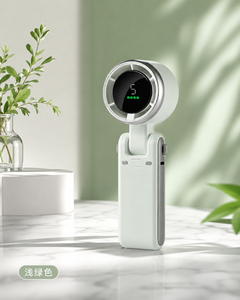 Mini ventilateur portable avec batterie de 1200 mAh et moteur à balais de 12 500 tr/min ; ventilateur de refroidissement portatif - Product Image 5