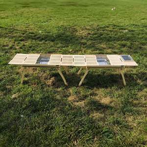 Mesa de Camping con Parrilla para Barbacoa, Plegable para Jardín, Parrilla de Carbón Plegable para Exteriores - Product Image 6