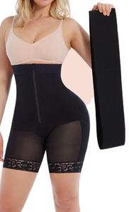 Pantalones moldeadores ajustables de cintura alta, diseño completo con cintura 3XL desmontable, Leggings de cintura Abdominal, realce de cadera, 2022 - Product Image 4