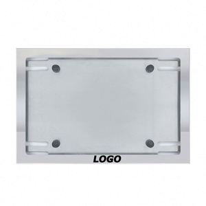 Cadre de plaque d'immatriculation en métal de haute qualité de Mongolie - Finition miroir, durable et antirouille pour voitures et camions - Product Image 1