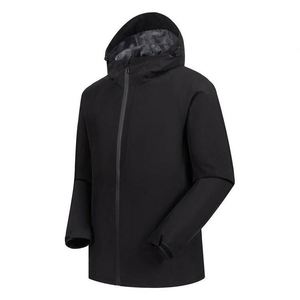 Design Mens Waterproof 3-Layer Shell <b>Jacket</b> with Custom Logo Options - Product Image 1