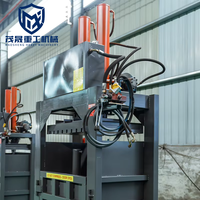 Presse à balles verticale hydraulique efficace pour carton et petites boîtes en aluminium, directement de l'usine, pour projets de recyclage en entrepôt