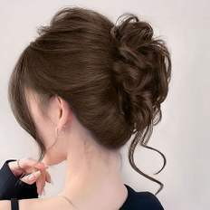 Tincipper per capelli con bordo d'onda marrone naturale da donna - Product Image 1