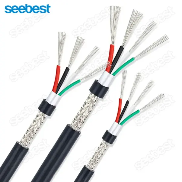 Seebest ul2725 che chắn 1 cặp xoắn 28AWG + 2 lõi 28AWG + cống dây USB dữ liệu phí Cáp dây cuộn