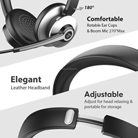Auriculares Inalámbricos con Cancelación de Ruido BT-782, Auriculares Supraaurales con Micrófono