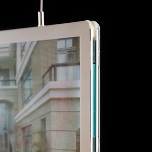 Custom Led Poster <b>Window</b> Display Hanging Led Acrylic Advertising <b>Light</b> Box for Real Estate Agent - Product Image 6