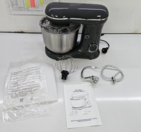 Robot Pâtissier Électrique Multifonction de 5.2L avec Bol Mélangeur et Blender pour Pâte à Gâteau et Farine